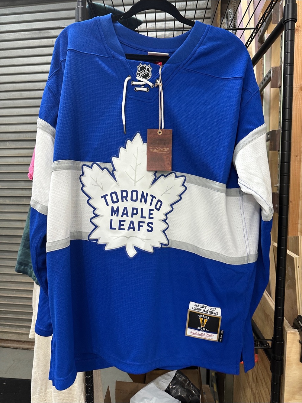 NHL Toronto Maple Leafs Jersey - Royal Blue & White